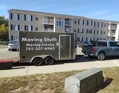 We have a 14x7 enclosed trailer.